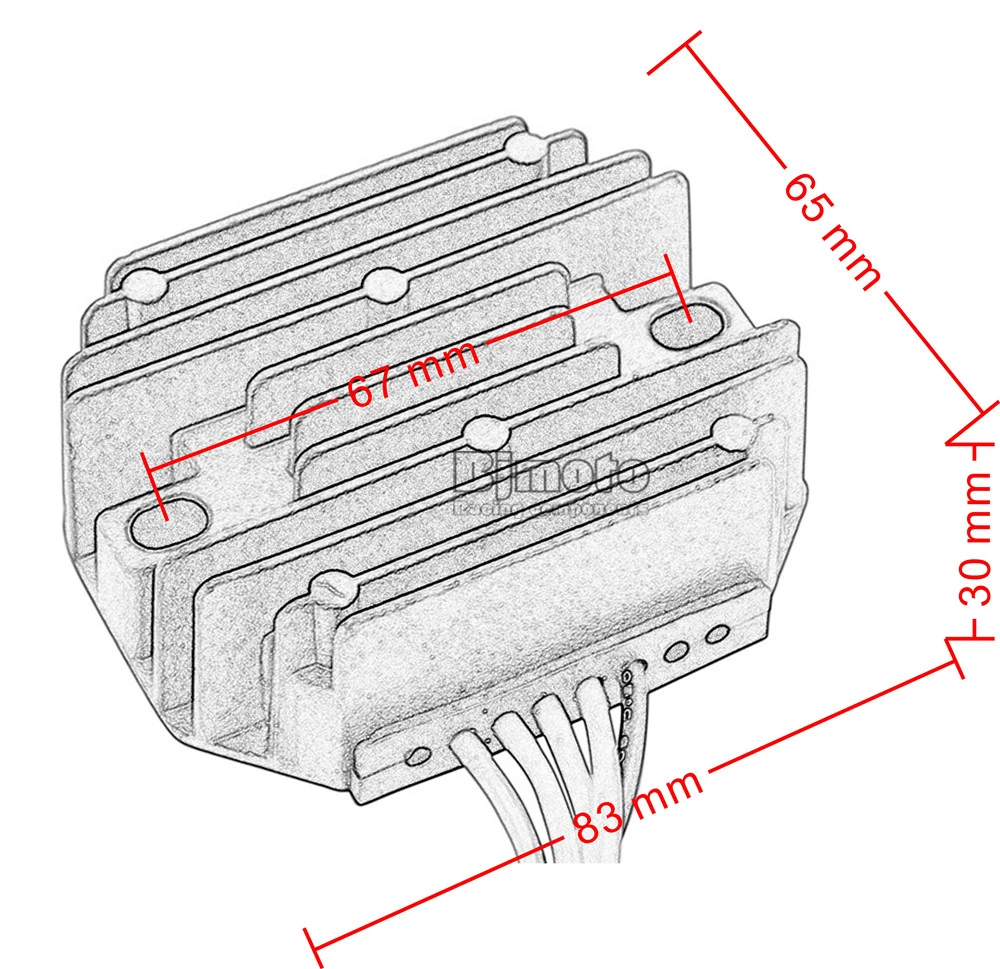 Motorcycle Voltage Regulator Rectifier For KTM 620 DUKE DUKE-E EGS-E LSE RXC-E 625 SMC SXC 640 LC4 Six Days Supermoto (8)