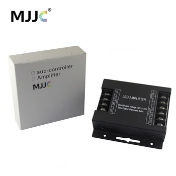 

RGB Amplifier 12V 24V DC 24A 8A 3 Channels LED Signal Amplifier for 12 24 Volt RGB Single Color WW CW CT LED Strip Light