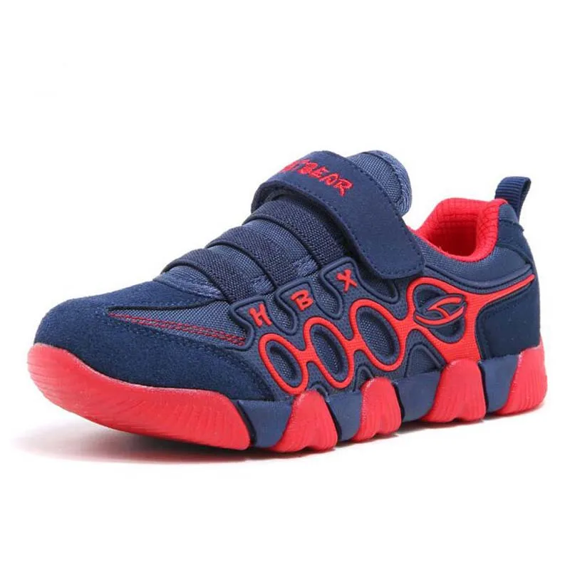 

2018 Children's Shoes Genuine Leather Boys Fashion Sneakers Casual kids outdoor sport shoes breathable girls shoes students shoe