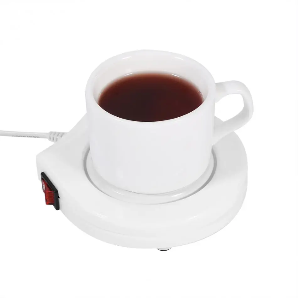 Подогреватель чашек кофе/чая подогреватель чашек нагреватель для напитков поднос для молока чай кофейная кружка нагреватель чашек для горячих напитков