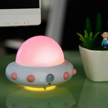 TTLIFE UFO индукционный датчик движения для человеческого тела светодиодный ночной Светильник рядом с настольным настенным светильником Детский Светильник Luminarias USB Перезаряжаемый