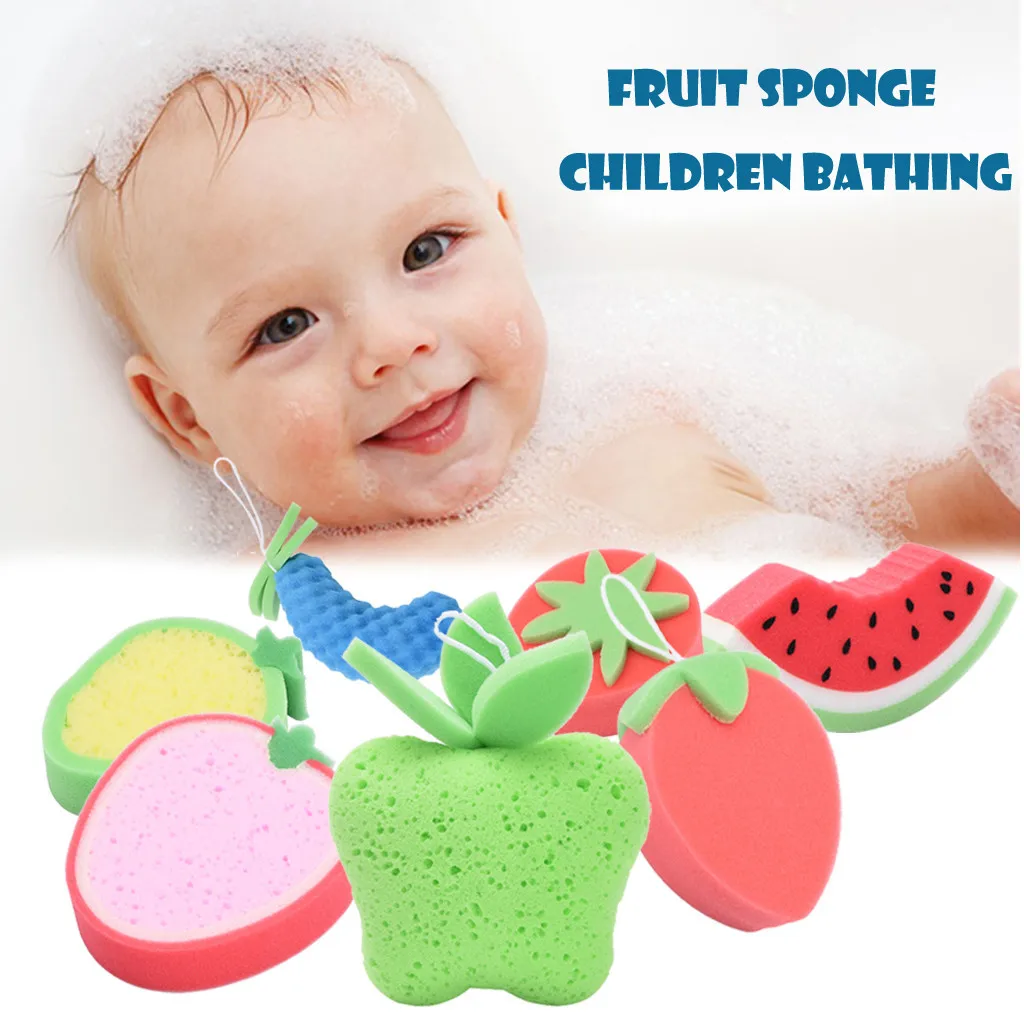 Body Cleansing Bathing Sponge Fresh Fruit Sponge Gift For Children