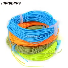 100FT Вес вперед плавающий Fly Рыбалка линии WF-2F/3F/4F/5F/6F/7F/8F Fly Line