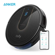 Eufy [BoostIQ] RoboVac 15C,Wi-Fi,1300Pa супертонкий, тихий, самозаряжающийся робот-пылесос для твердых полов и ковров средней высоты(China)