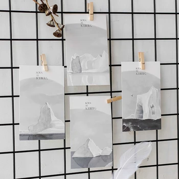 

30pcs Iceberg's wisdom multi-use Scrapbooking party invitation DIY Decoration gift card message card postcard