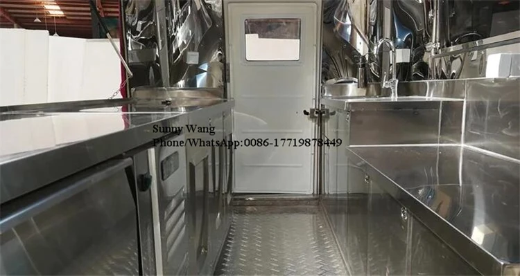 Китай самый популярный винтажный пищевой грузовик для продажи электрическая тележка для пищевых продуктов пищевой фургон