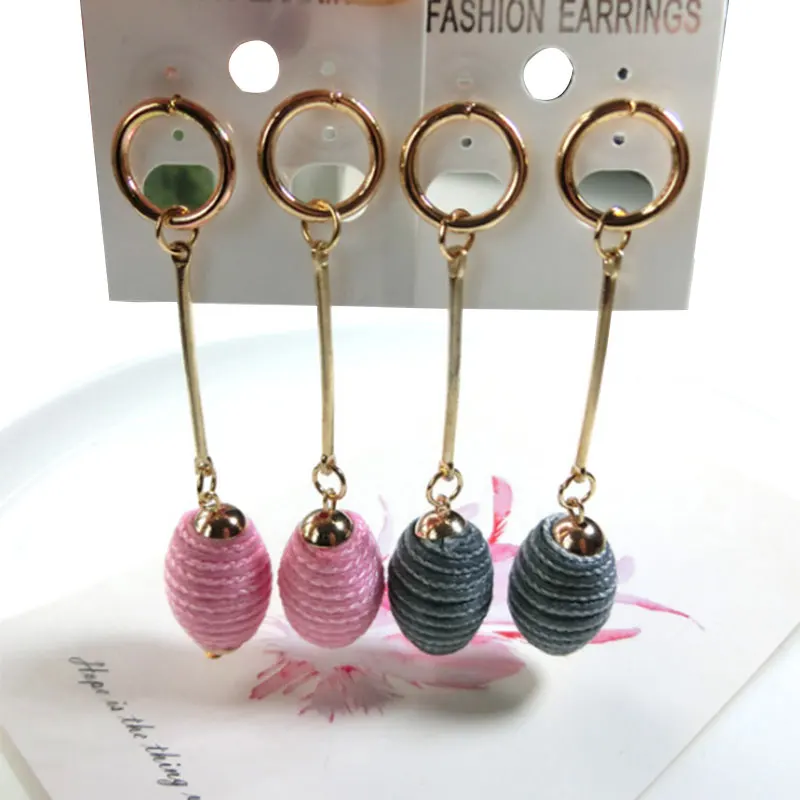 Rugby Ball Earring Football Sporty Jewelry for Women Personality Ball