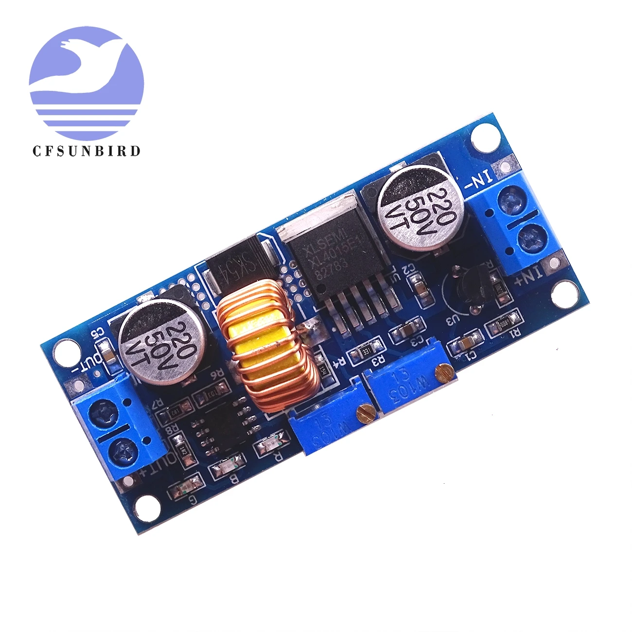 

10PCS 5A DC to DC CC CV Lithium Battery Step down Charging Board Led Power Converter Lithium Charger Step Down Module XL4015