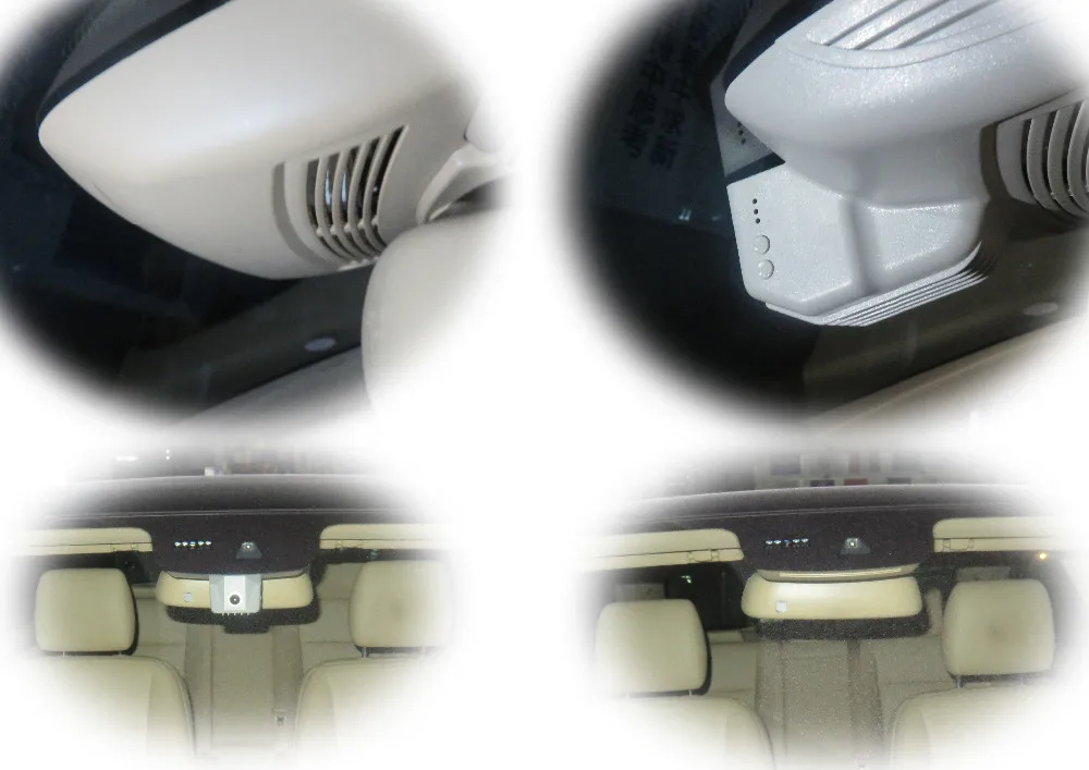 For Benz S 221 Special Lens Car Black Box New G-sensor Dash Cam Car Camera No Screen No Battery Wifi Hidden Car DVR With OBDII 