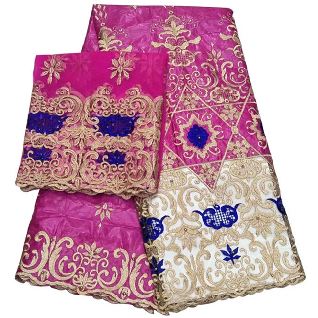 2018 вышивка Getzner Brocade Базен Riche Лидер продаж Африканский кружевной ткани модные с