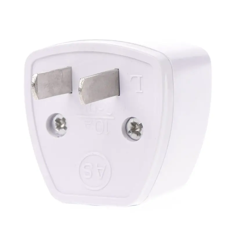 

Universal AU EU UK to US 2PINS AC Power Socket Plug Travel Electrical Charger Adapter Converter