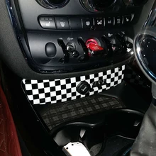 ABS автомобилей защищены прикуривателя USB Панель чехол Обложка украшения для MINI COOPER F54 Clubman внутреннее оформление литье