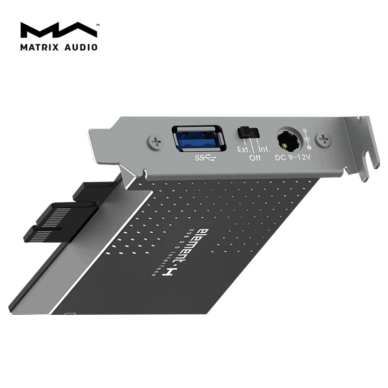 Плата расширения интерфейса Matrix element H Hi Fi USB 3 0 Crystek фемтосекундные часы|ЦАП| |