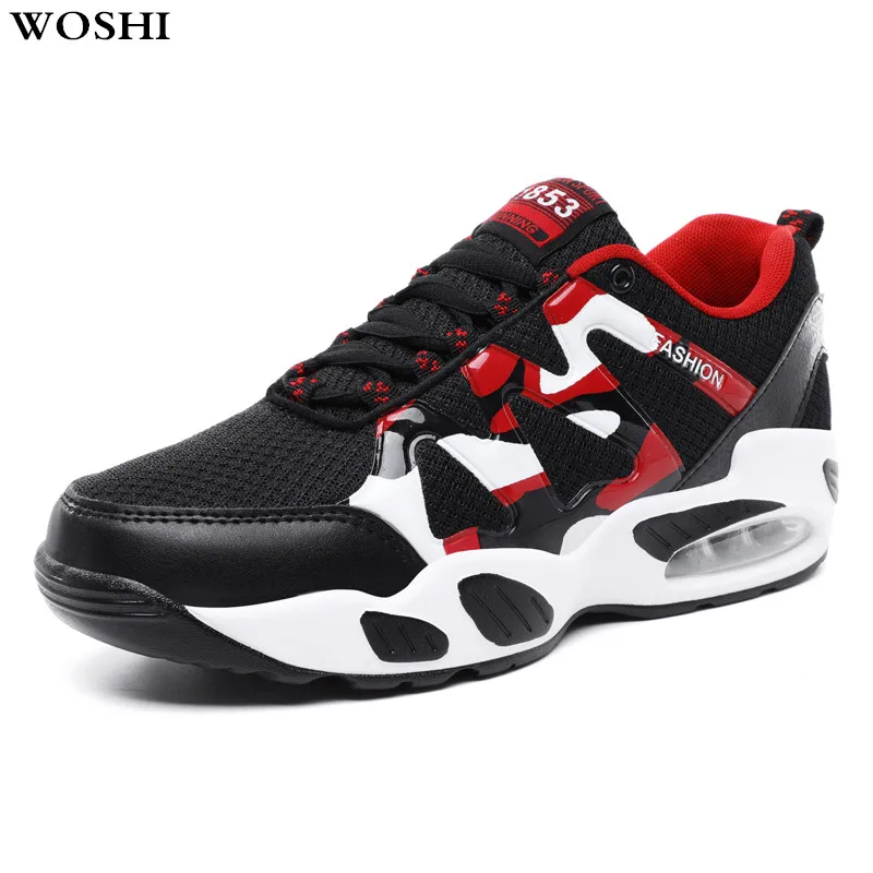 

big size Men Running Shoes Lightweight Outdoor Men Sport Shoes Soft Comfortable Training Shoes Jogging Walking sneakers Men w5