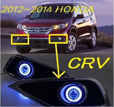 1 комплект фары бампера автомобиля для honda CR-V CR V CRV противотуманные фары, галогенные 2012~ года автомобильные аксессуары противотуманные фары для CRV фары