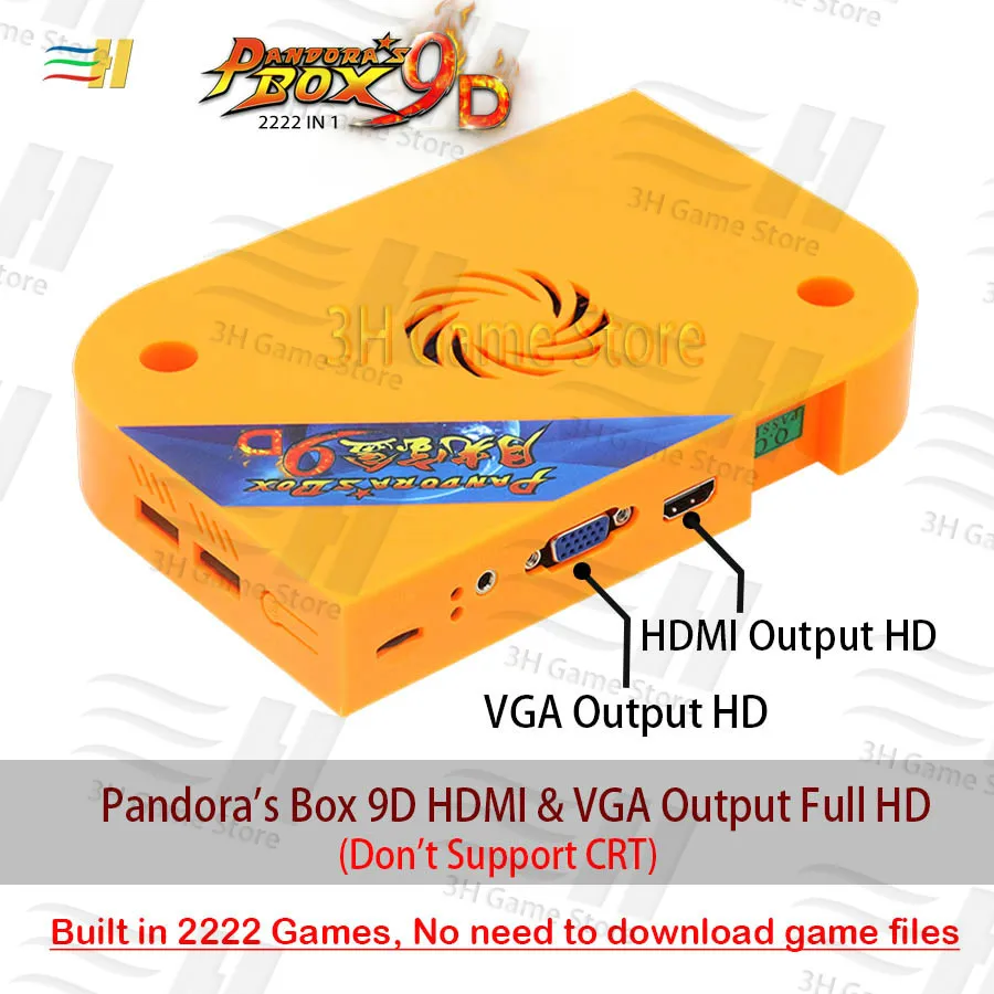 2019 Pandora Box 9d 2222 in 1 arcade version jamma game board Pandora's Box 9 hdmi vga For arcade machine arcade cabinet pac man 2019 Pandora Box 9d 2222 in 1 arcade version jamma game board Pandora's Box 9 hdmi vga For arcade machine arcade cabinet pac man