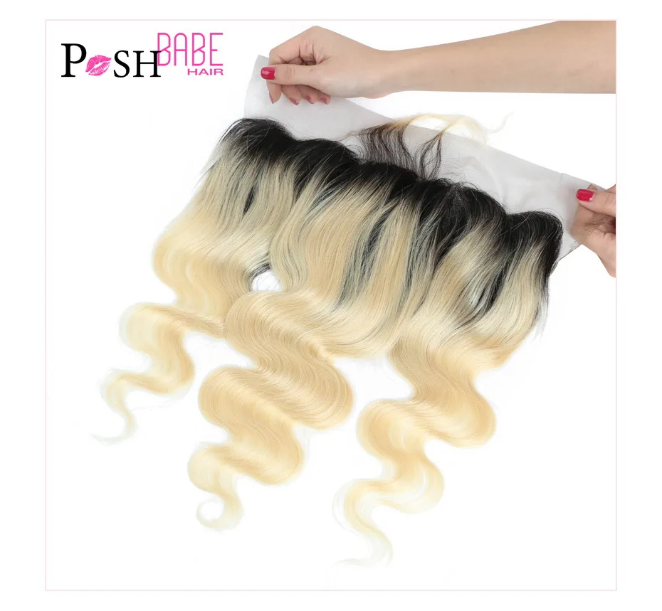 613 Honey Blonde Colored 13x6 Lace Frontal (3)