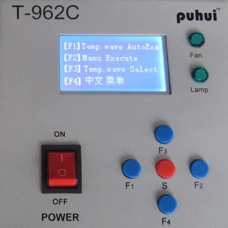 PUHUI T 962C BGA паяльная станция T962C машина для оплавления печи инфракрасный