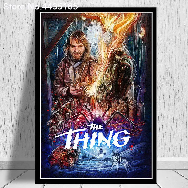 The Thing плакат 1982 классический фильм Джон Карпентер плакаты и принты на холсте настенная художественная картина для гостиной домашний декор