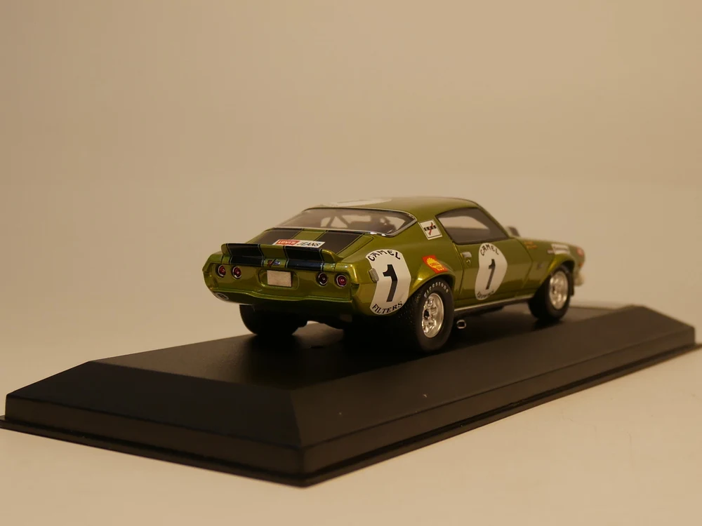 Премиум X 1:43 PR0041 Chevrolet Camaro Z28RS 24 часа спа 1971 полимерная модель автомобиля