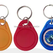 100 шт T5577 Брелоки 125 кГц 64 бита RFID карты контроля доступа ID брелок LF метки карты