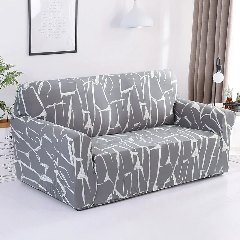 Sofa-slipcover плотная обертка все включено скольжению секционный эластичный Полный угловой диван крышка l-образный диван 1/2/3/4 местный 1 шт - Цвет: color 8