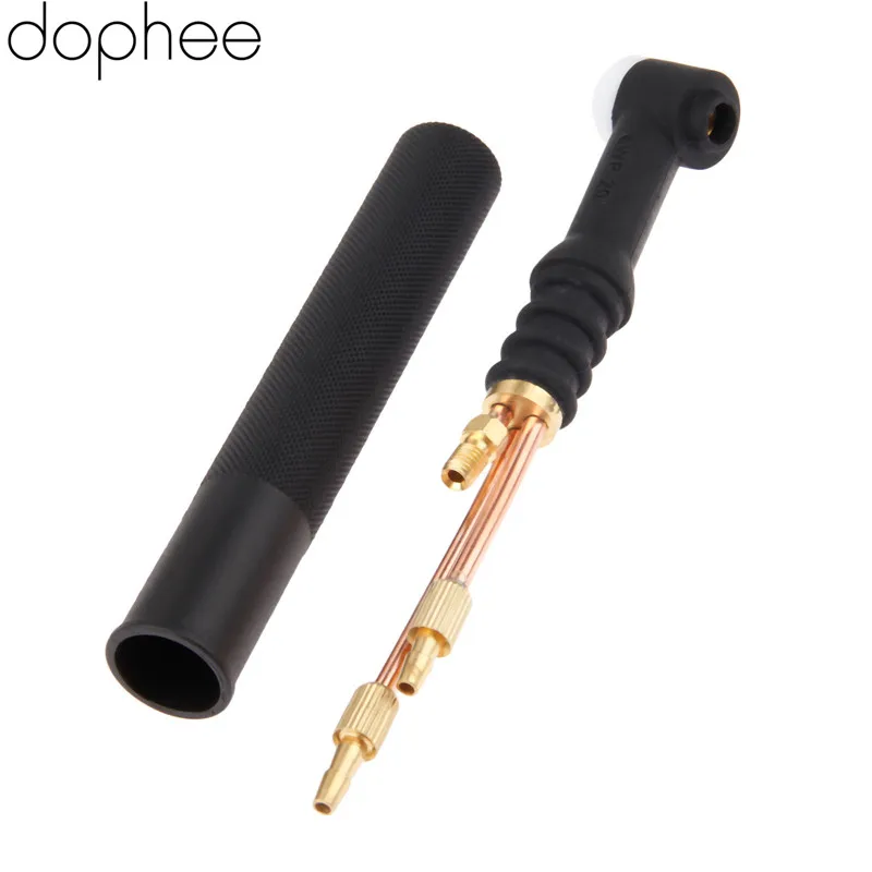 Dophee SR-20 WP-20 TIG Wig-schweißbrenner-kopf-körper 250 Amps Wassergekühlte Griff H-200 Flexible Schweißen & Löten Supplies 1 STÜCK Heißer Dophee SR-20 WP-20 TIG Wig-schweißbrenner-kopf-körper 250 Amps Wassergekühlte Griff H-200 Flexible Schweißen & Löten Supplies 1 STÜCK Heißer