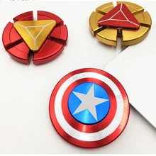 Спиннер-Спиннер Vinger Spinner Капитан Америка щит Marvel spelgoed Tri Hand Спиннеры-мячики пилс Супергерои
