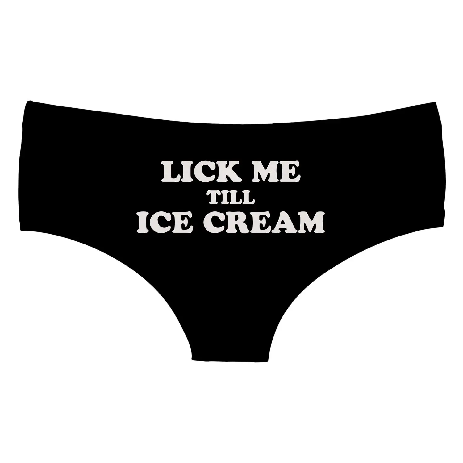 Lick Me, мороженое, черное, сексуальное, английское, миры, принт, горячее, женское нижнее белье, стринги, трусы, нижнее белье для женщин, милые трусики для леди