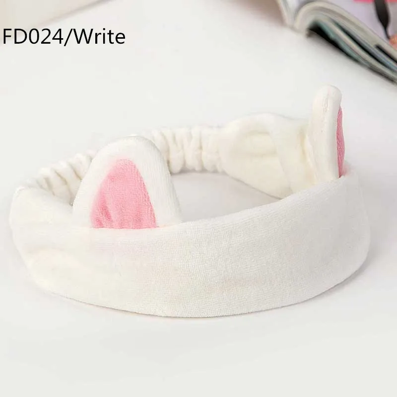 

Hair Ornament Headband Lovely Rabbit Ear Cat Ear Band Germination Hoop Face Washing Headdress