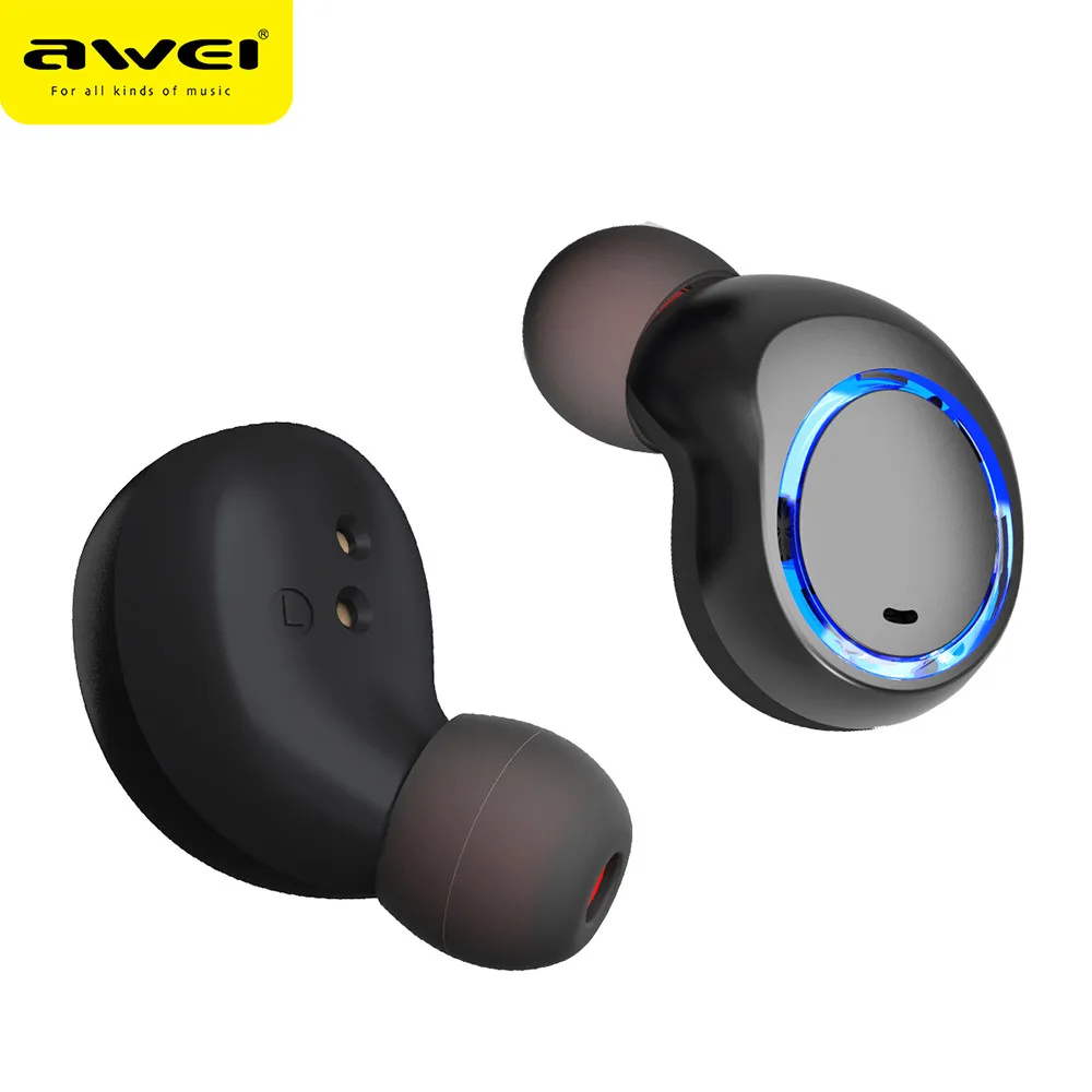 

AWEI T3 Twins Wireless Earbuds Earphone BT5.0 Headphone With Charging Box Jun14
