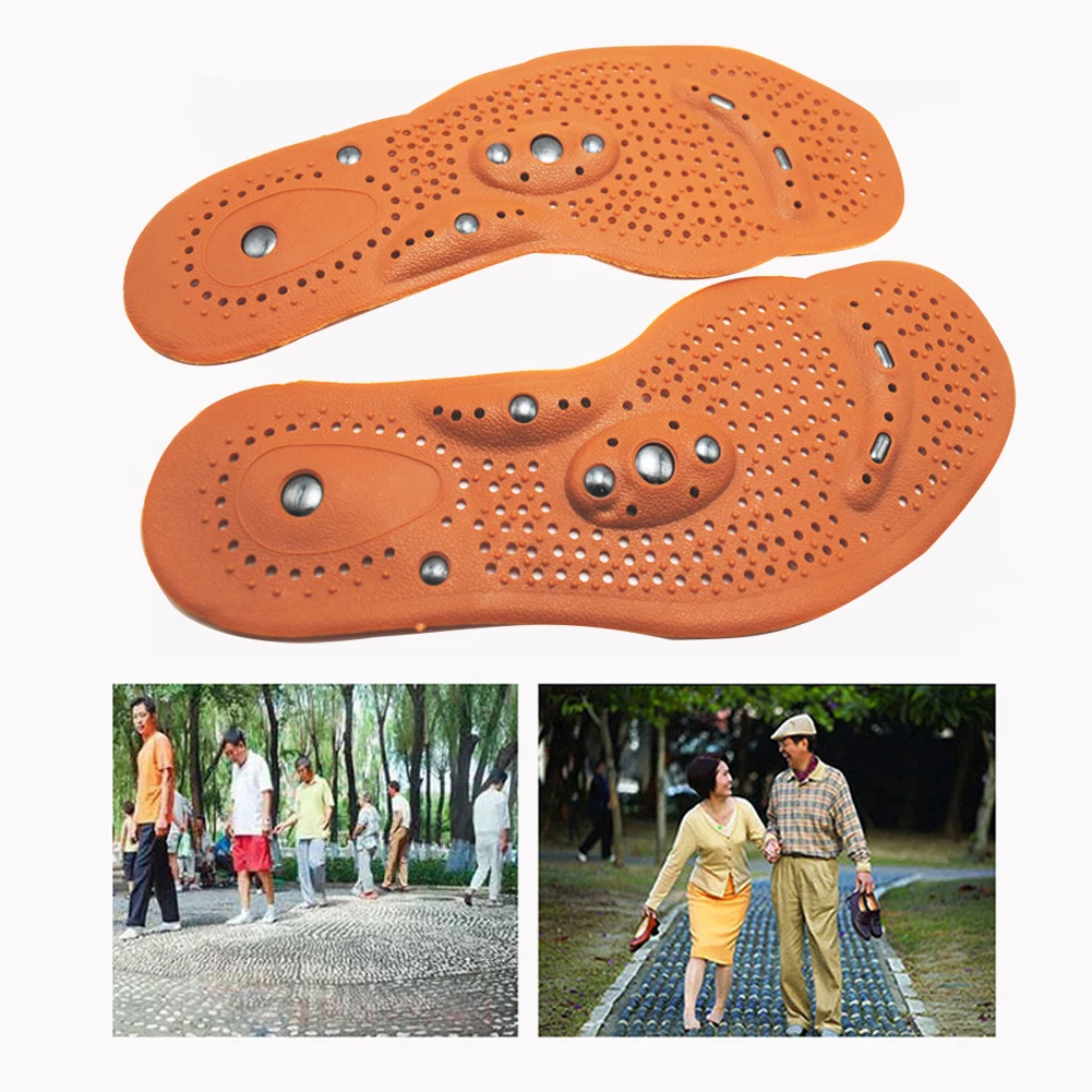 

Men Women Magnetic Therapy Health Comfort Pads Blood Circulation Pain Relief Shockproof Foot Care Adult Deodorant Solid Shoe
