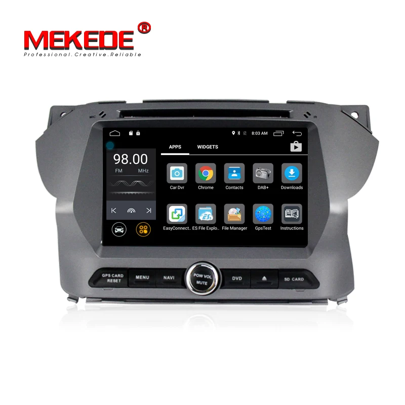 Cheap MEKEDE Andorid7.1 CAR Radio cassette gps navigator for Suzuki Alto support gps mirror link Multi-language menu free shipping 1