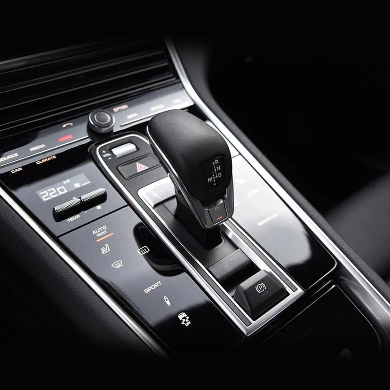 Car Styling Interior Console Gear Position Screen Protector Film Trim 1 set For Porsche Panamera 2017 2018 | Автомобили и