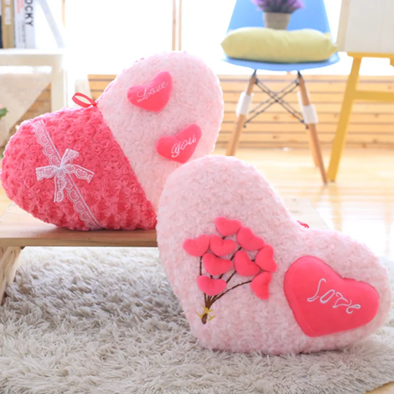 

Rose Flower Love Pillow Cartoon Pillow Valentine's Day Gift Wedding Gift