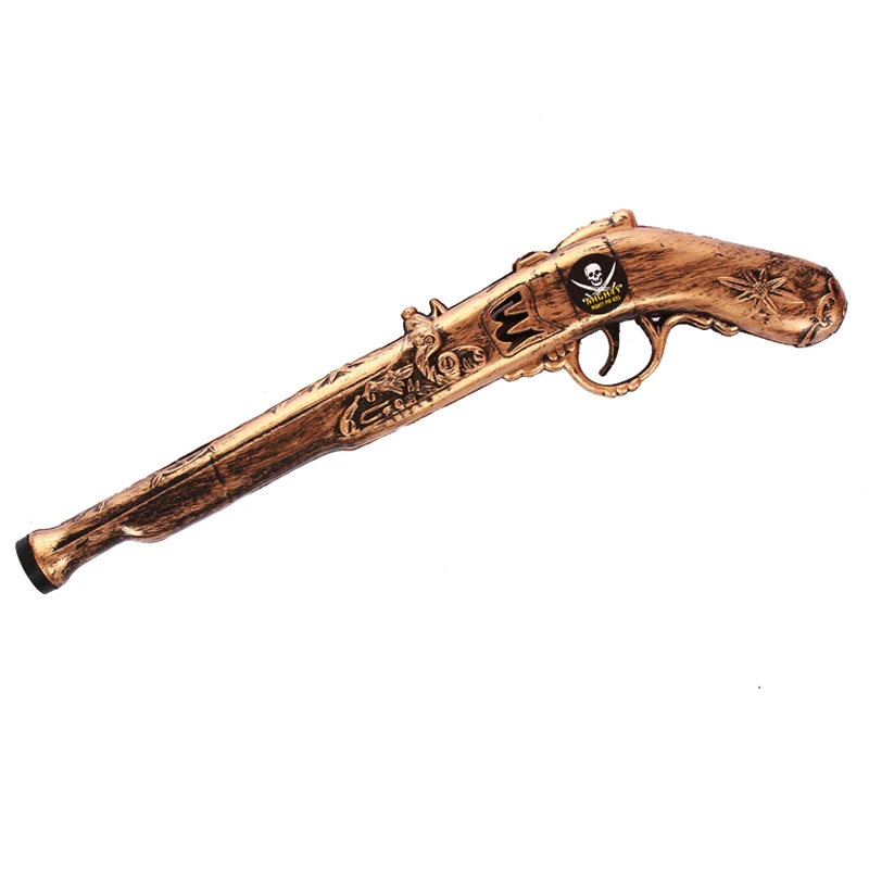 

COS plastic Halloween props plastic accessories plastic ball pirates of the Caribbean a gun