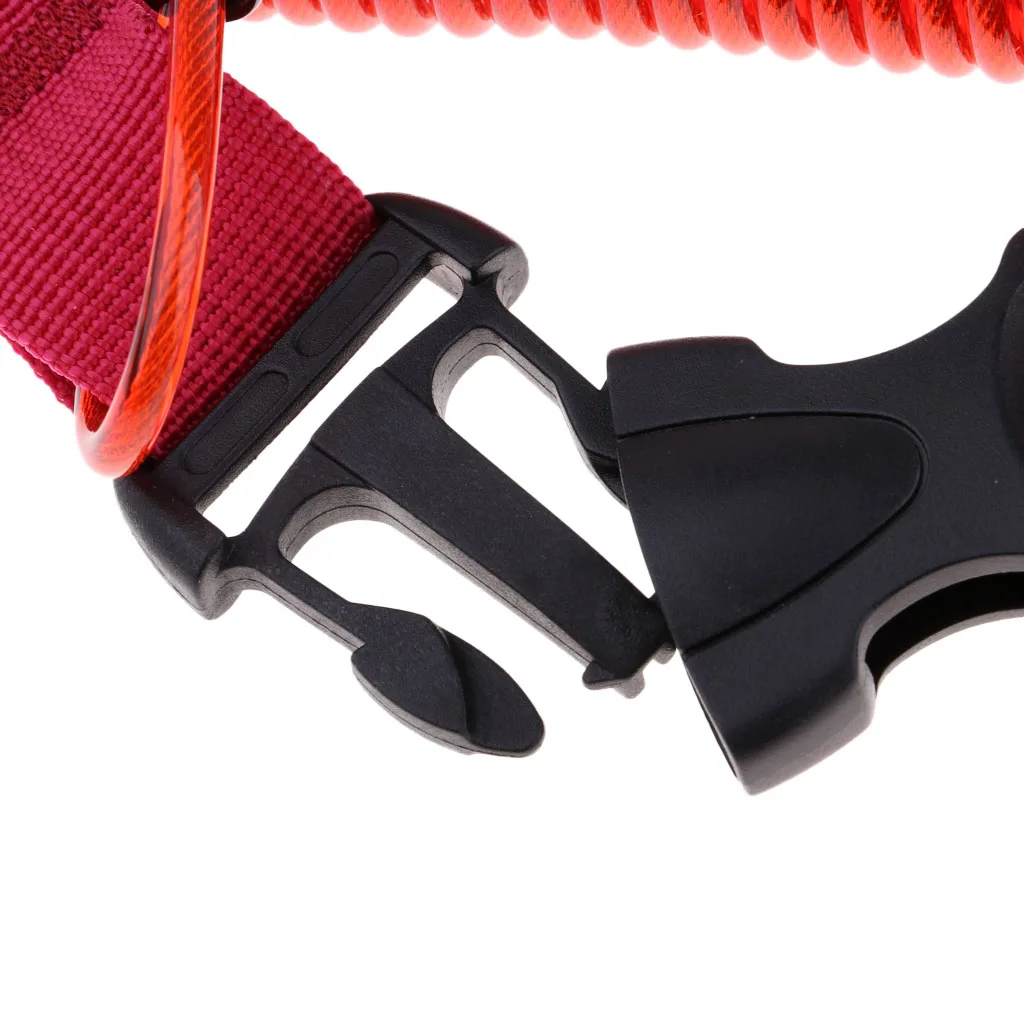 Stainless Steel Scuba Diving Lanyard  Spring Coiled Lanyard with Quick Release Buckle for Underwater Cameras Lights Torch 