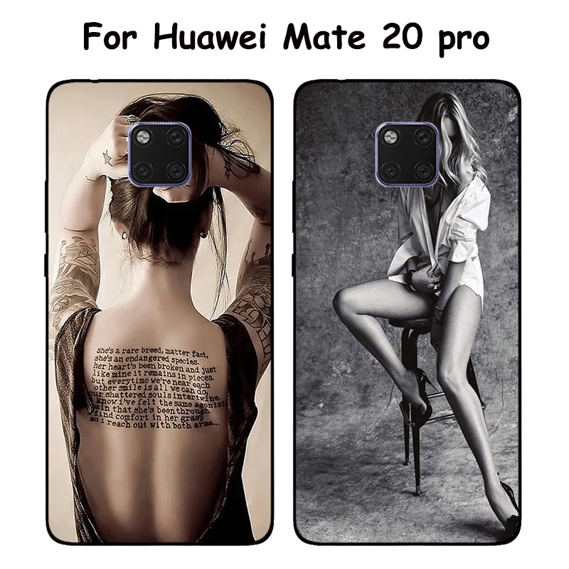 Для Huawei Mate 20 pro Чехол 6 39 дюймов beauty guy силиконовый мягкий чехол для Mate20 LYA L09 L29