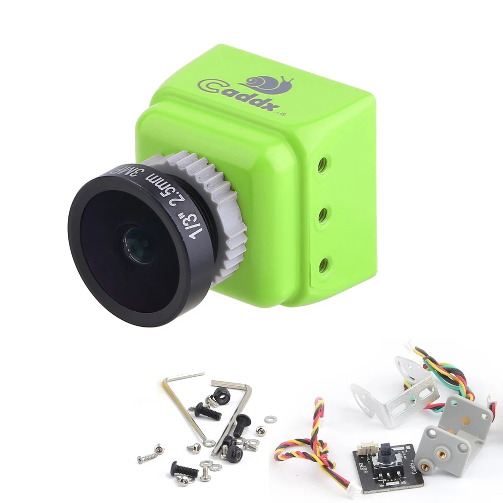 Turbo S1 Mini Camera 1/3 CCD 600TVL IR Blocked FPV Camera NTSC DC 5V-40V Wide Voltage For FPV Racing Drone Quadcopter