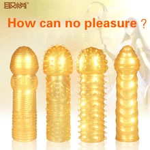 Free Shipping Golden Armor Crystal Condoms Set Delay Spike Set Larger Particles G-spot Stimulation of Adult Sex Toys