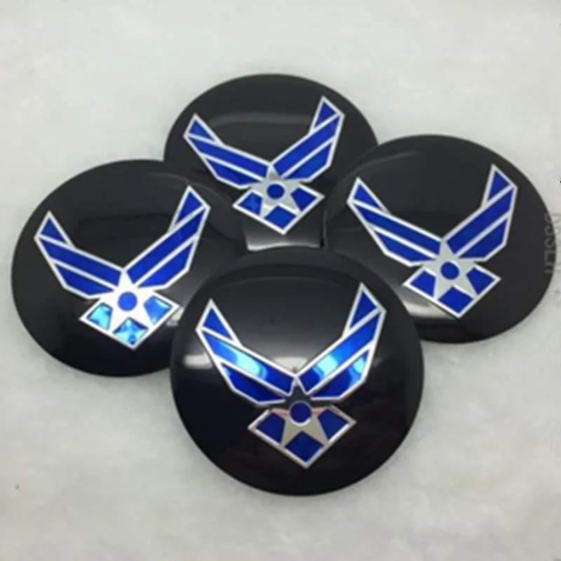 Buy 40 Pieces Aluminium USAF Car Wheel Center Hup Cap