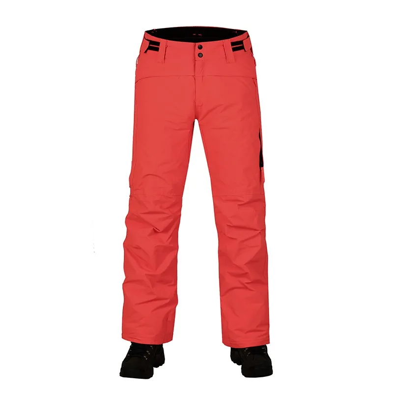 Новые Брендовые женские и мужские зимние штаны для сноуборда, уличные теплые штаны для снега, утепленные лыжные брюки, водонепроницаемая ветрозащитная одежда