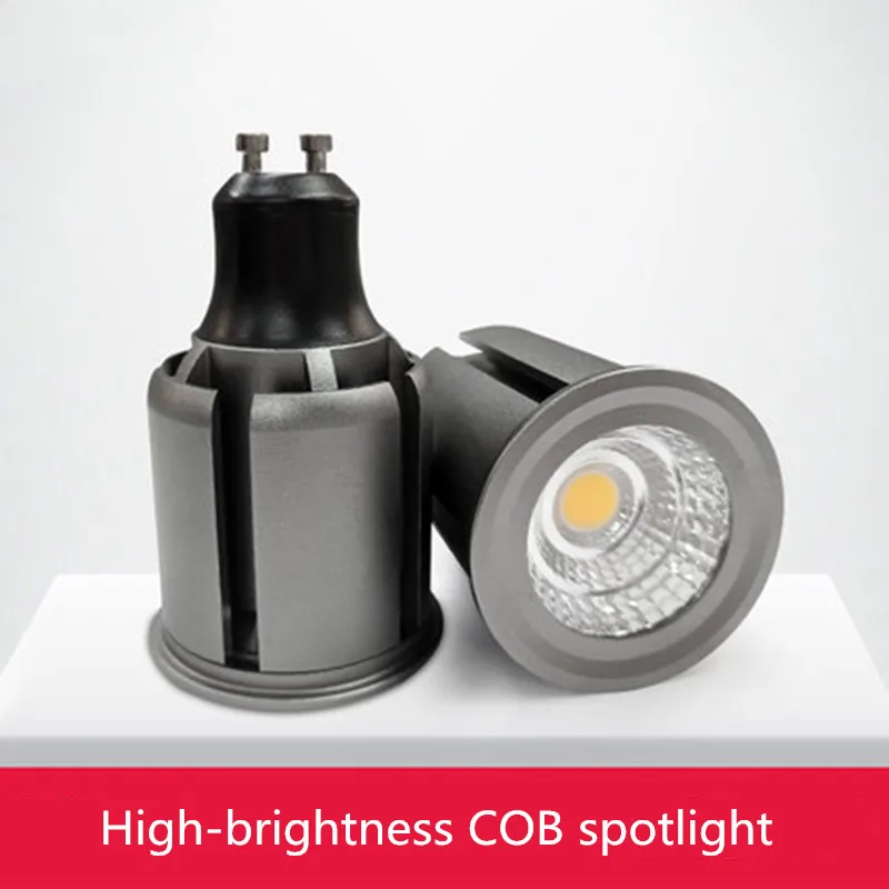 E27 E14 GU10 GU5.3 LED COB прожектор 3 Вт 5 7 10 12 точечная лампа высокой мощности AC85