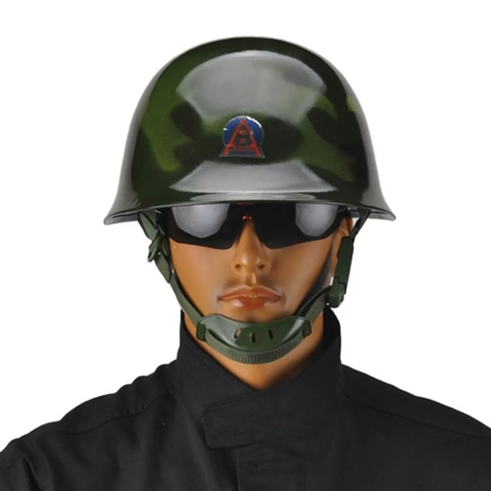 

Vintage Military FRP Helmet Tactical Protective Antiriot Safety Helmet Army Equipment Field Security Products