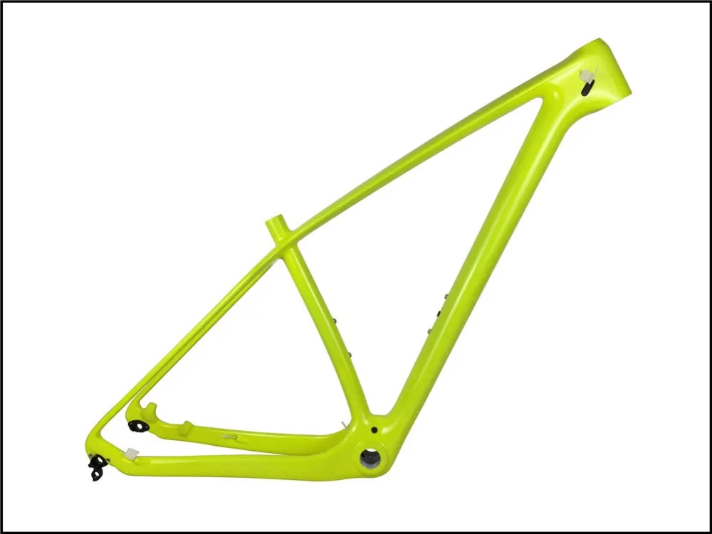 Discount Spcycle 29er Carbon MTB Frame 27.5er Ultralight T1000 Carbon Mountain Bike Frameset Compatible 142*12mm Thru Axle and 135*9mm QR 2