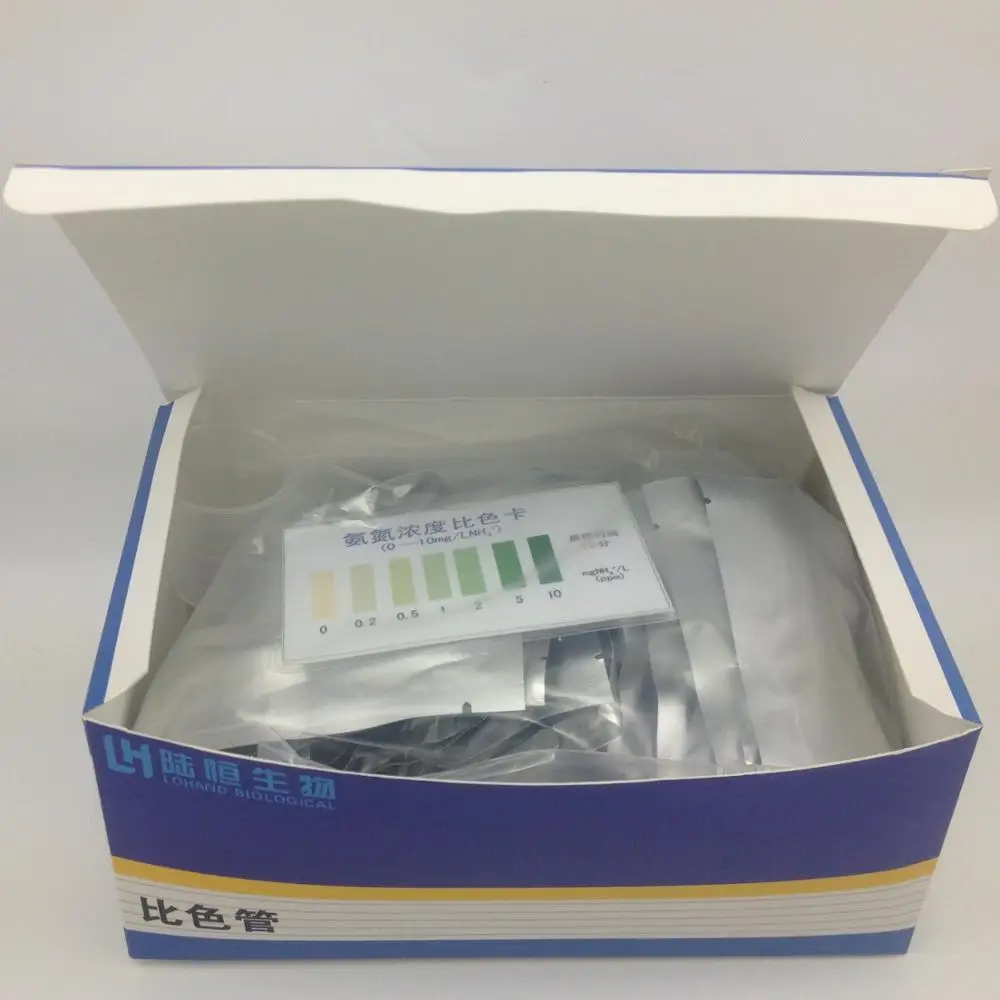 Water quality ammonia nitrogen detection colorimetric tube ammonia