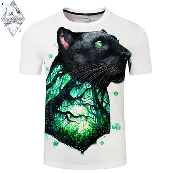 

Pantteri By Scandy Girl Artist Men Women T shirt Wonderland Short Sleeve Harajuku 3D Print Tshirt Men T-shirt Drop Ship ZOOTOP B