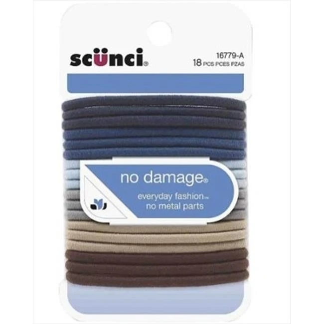 Scunci No Damage Elastics For Thick Hair Pack Of 3 In Styling