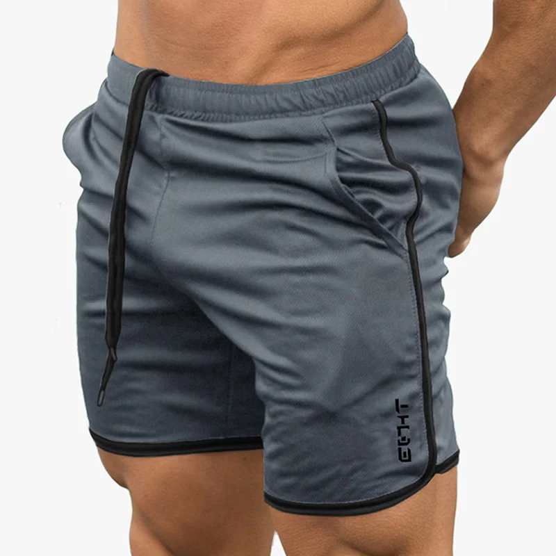 Black Friday New Men Fitness Bodybuilding Shorts Man Summer Gyms Workout Male Breathable Mesh Quick Dry Sportswear Jogger Beach Short Pants