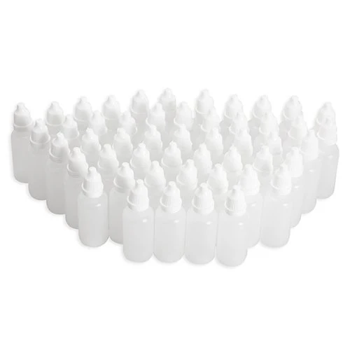 Йост 50 шт. пустой Пластик сжимаемые бутылки-капельницы (5 мл)